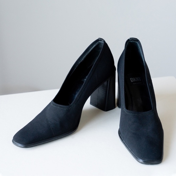 Dkny Shoes - DNKY Black 3.5 inches High Heels Size 8